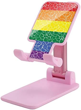GAY PIND zastava sklopivi držač tableta za tabletu za stalak za tabletu za kućnu površinu Pink-stil