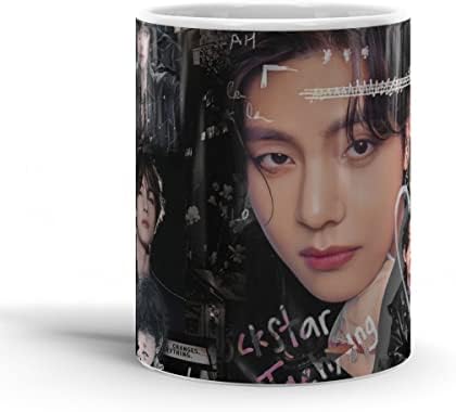 Šolje za kafu Bangtan Ceramic Taehyung Birthday Boys čaj Korean Cups travel coffee šolja 11 Oz pokloni za porodičnog prijatelja saradnika