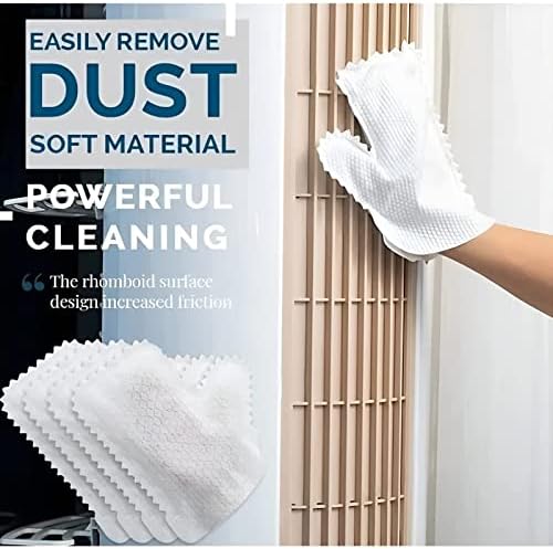 Mqinm kućne dezinfekcije rukavice za uklanjanje prašine, jednokratna suha tkanina za uklanjanje prašine, rukavice za čišćenje vaga