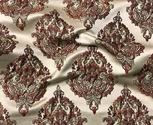 Decora Furnishings luksuzna tkana žakard Damast motiv dizajna tkanina za namještaj za presvlake, tretmane prozora, zanat-širina 54