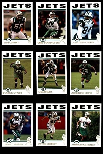 TOPPS 2004 New York Jets Gotovo kompletan timski set New York Jets NM / MT Jets