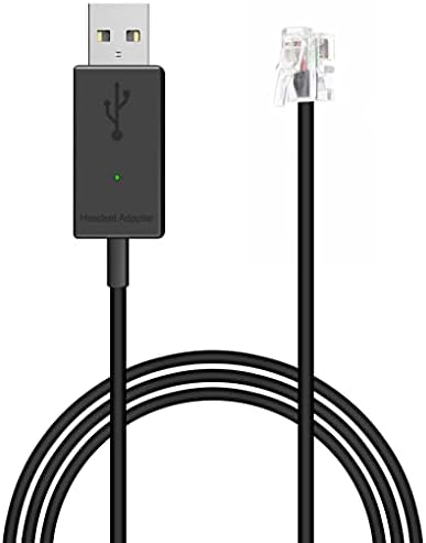 Voicey U10 RJ9 do USB kabla za Jabra Pro900, Pro920, Pro925, Pro930, Pro935