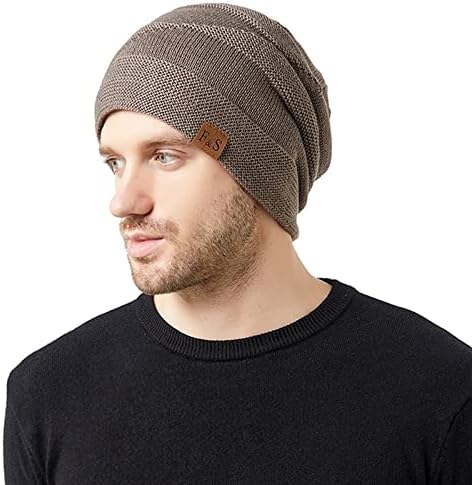 Pletena kapa sa manžetama maslačak štampa rastezljiva gusta zimska kapa za Snowboarding pletena Slouchy kapa za šešir