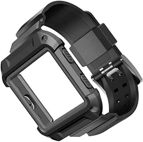 Asquar Watch Band Kompatibilan je za Fitbit Watch Band sa remen za remen okvira zamena silikonskog satova Blaze Watch zamjena