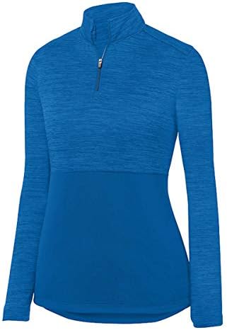 Augusta Sportska odjeća ženska sjena Tonal Heather 1/4 Zip pulover