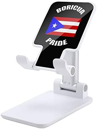 Vintage Boricua Pride Portorički PRIJATNI TELEFON STAND POVEZIVO Sklopivi tablet stolni nosač telefona