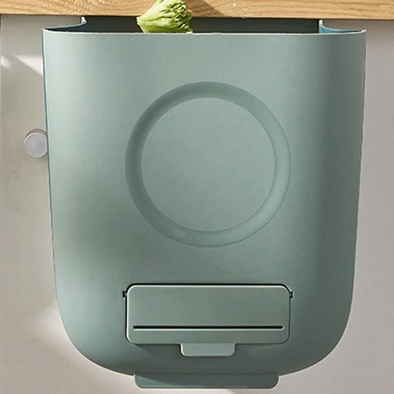 GENIGW sklopiva kanta za otpad kuhinjski ormarić vrata viseća kanta za smeće zidna kanta za smeće za kupatilo wc smeće skladište otpada