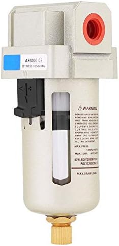 Filter sa komprimiranim zrakom, AF3000-03 G3 / 8 '' u linijskom vlagu Voda Filtriraj odvajač vode za vlagu