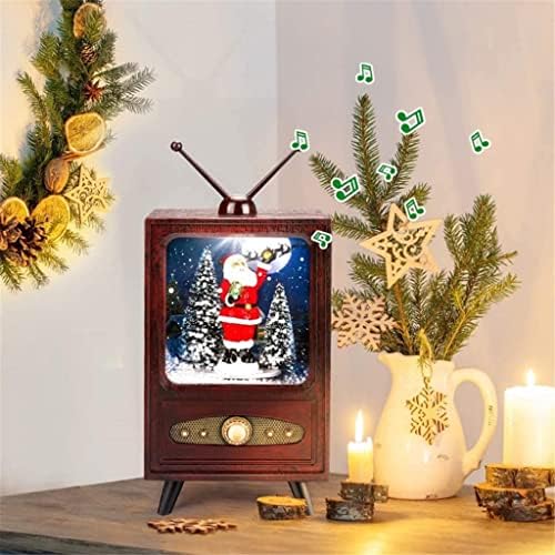 LHLLHL Mini TV MusicBox božićna muzička kutija Kolekcionarska ekrana Popularnost