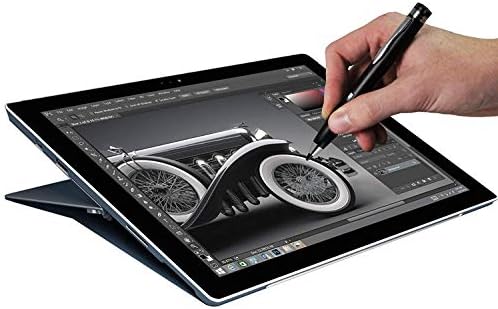 Bronel siva Fine tačaka digitalna aktivna olovka za stylus kompatibilna sa Fujitsu Lifebook U938 13.3