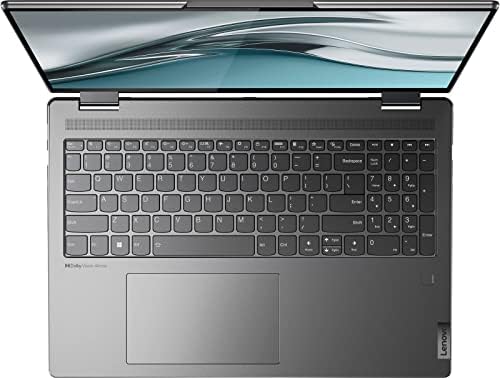 Lenovo Yoga 7 16 inčni Laptop sa ekranom osetljivim na dodir, Intel Core i5-1240p, 8GB RAM, 256GB SSD, integrisana Intel Iris Xe grafika, Windows 11 Home, Wi-Fi 6, Bluetooth 5, paket sa JAWFOAL