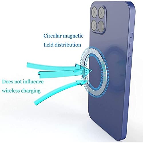 Smart gadget za oneplus 8 Pro - MagnetoSafe prsten, dodajte lepljenje ljepljive magnetske funkcije za oneplus 8 Pro - Metalno srebro