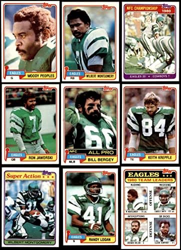 1981 FAPPS Philadelphia Eagles Gotovo kompletan timski set Philadelphia Eagles NM / MT Eagles