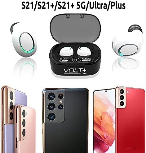 Volt Plus Tech Wireless V5.1 Pro Earbud kompatibilni sa MicroMax Bolt D320 IPX3 Bluetooth dodirnite vodootporan / punjenje / smanjenje
