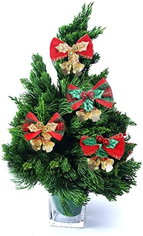 Božićni zvonik privjesak božićno uređenje drvca Privjesak Božićno zvono vintaže viseće stakleno