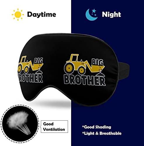 Veliki brat poklon za traktorske maske za meke očiju s podesivim laganim kaišem u udobnim očima za spavanje