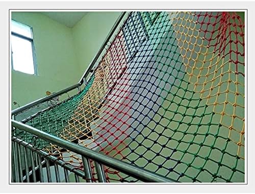 Najlonska konop sigurnosna mreža izdržljiva penjanja za djecu balkonsku barijeru ograde Dekor Viseća mreža, prilagodljivo AFGZQ)