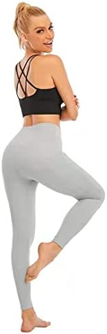 Akuees JL Ženske joge hlače, visoke struk sa džepovima, vježbanjem, gamašima, trma kontrola, vanjske sportske joge hlače