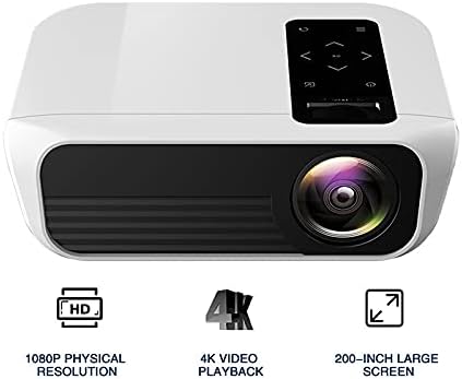 ZlxDP puni 1080p projektor 4K 5000 lumena Cinema Proyecter Beamer kompatibilan USB AV s poklonom