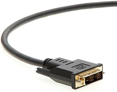 InstalaterPARTS 20FT HDMI na DVI-D adapter kabl - dvosmjerni i pozlaćeni - podržava 2K, 1080p za HDTV, DVD, MAC, PC, projektore, kablovske