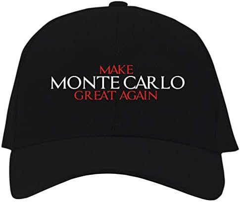 Eddany čine Monte Carlo sjajno izvezeno bejzbol kapu crna