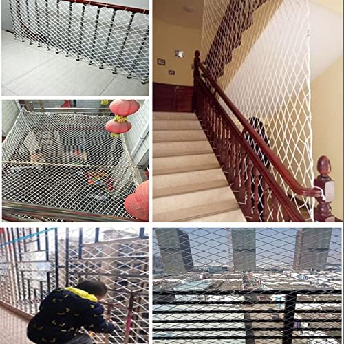 CHINLIFE pet Toy sigurnosna mreža protiv pada najlonska zaštitna mreža za kućne ljubimce za dvorišta Dječija ograda stepenice balkonska
