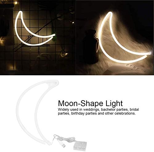 Fdit divno LED noćno svjetlo u obliku mjeseca dekorativna USB lampa noćna lampa rasadnik poklon za dečiju zabavu dekoracija spavaće
