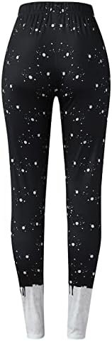Božićne nožne gamaše žene visoki struk ultra meke gamaše tuničke atletske noge 2022 Stretch casual tanke hlače