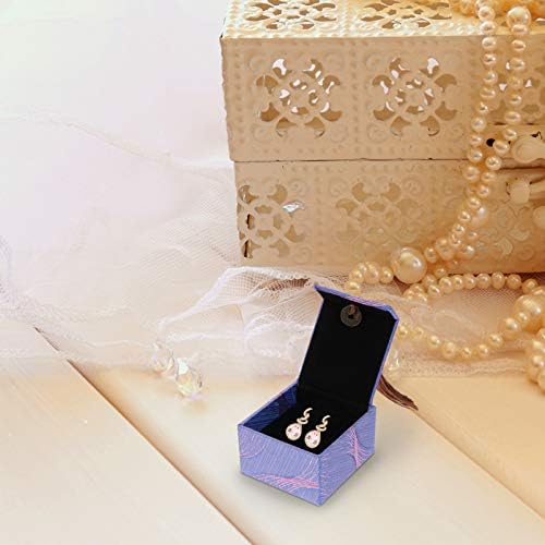 PRETYZOOM Nakit ogrlica Organizator 5kom posteljina Tassel torbica za skladištenje elegantna naušnica prsten ogrlica pakovanje smeđa narukvica poklon putna torbica za nakit