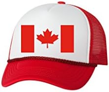 Smiješna Kapa Za Kamione Kanadska Zastava Bejzbol Kapa Od Javorovog Lista Retro Vintage Šala Kanada