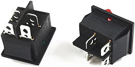 Dfamin zasum za zatvaranje prekidača prekidač I / O 4 pinove sa svjetlom 16A 250VAC 20A 125VAC KCD4
