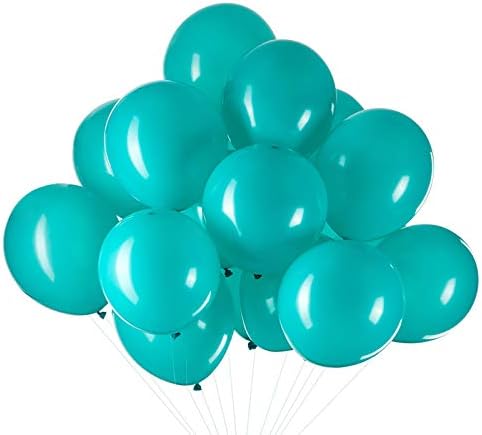 12-inčni nadareni tirkizni teal lateks baloni Helijum baloni Kvalitetni baloni Party Dekoracije isporuke od 50, gusta 3,2 g / kom