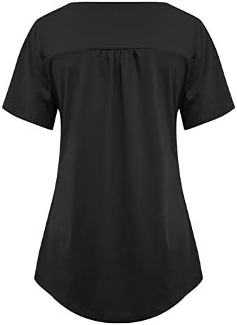 Ženske plus veličine vrhovi čipke V rect T-majice Bluze za gamaše casual mekane tablice tunika košulje majica za djevojčice