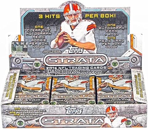 TOPPS 2014 Strata NFL Trgovinska kartica Hobi Box