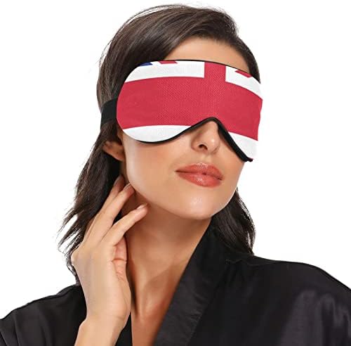 Unisex Sleep Eye Maska Ujedinjeno Kraljevstvo-Velika Britanija-zastava Noć Sleep Maska Komforno omotač za spavanje za vrijeme spavanja