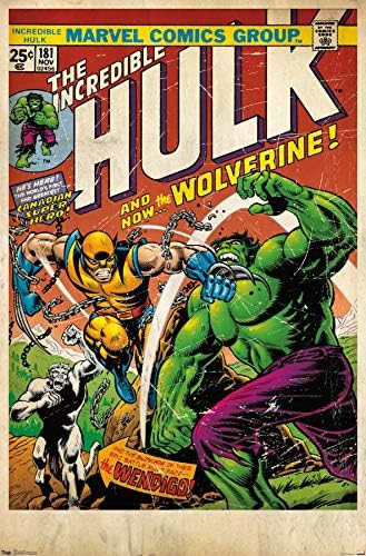 Trendovi Međunarodni 24x36 Marvel Comics-Wolverine-Pokrov zidni Poster, 24 x 36, Neuramljena verzija