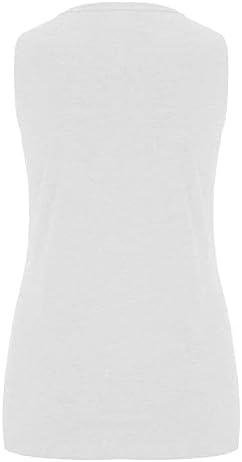Ženska bluza Moda 2023 Rezervoar za novost Ležerne prilike bez rukava Ležerstva bez rukava Majica Tuničke tenkove