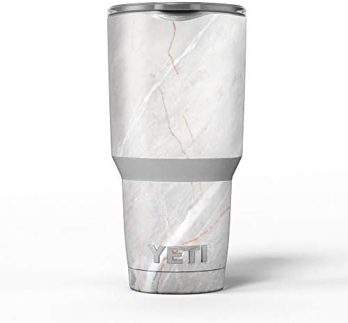 Dizajn Skinz Slate mramorna površina V8 - Koža Decal Vinil Wrap komplet Kompatibilan je s Yeti Rambler Cooler Tumbler čaše