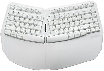 Perixx PERIBOARD - 613w DV bežična kompaktna ergonomska Split tastatura - Dual 2.4 G i Bluetooth način rada-kompatibilan sa Windows