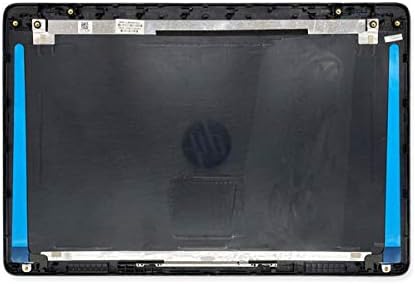 Crni LCD TOP poklopac zadnje poklopce i šarke za ekran kompatibilan sa HP 15-DW 15t-DW 15s-du 15s-DY 15T-DW300 15T-DW400 15-DW0XXX