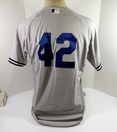 2022 New York Yankees Lucas Luetge 42 Igra Polovni Dres Siva Jackie Robinson Day - Igra Polovni MLB dresovi