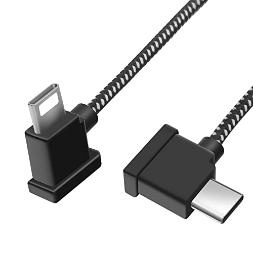 Hanatora 11.8 inčni USB C i IOS RC-N1 kabel za daljinski upravljač za DJI MAVIC 3/3 Classic, Air 2 / 2S, Mini 2/2 SE / 3 Pro, najlon 1FT OTG Dug tablet Dodatna oprema za dodatnu opremu RC-a