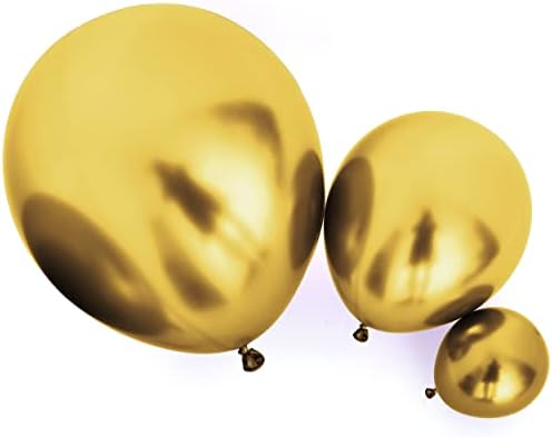 75 kom metalni srebrni baloni za lateks, 18.12.5 inča Chrome baloni razne veličine za srebrni rođendanski ukrasi za tuše