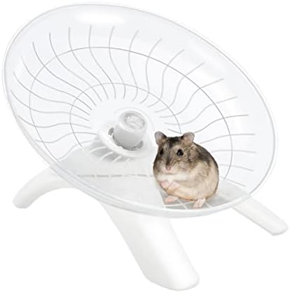 Hamster Točak HAMSTER Leteći tanjur Tihi vežbanje kotač za vožnju za patuljaste hrčke Gerbil miševe male životinje