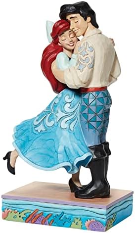Jim Shore Enesco Disney Tradicije 6013070 Princ Eric & Ariel Love Figurine 7.5