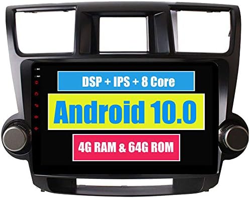RoverOne Android OS auto Stereo Bluetooth Radio Multimedijalna Glavna jedinica GPS Navigacija za Toyota Highlander Kluger 2009 2010 2011 2012 2013 sa DSP MirrorLink