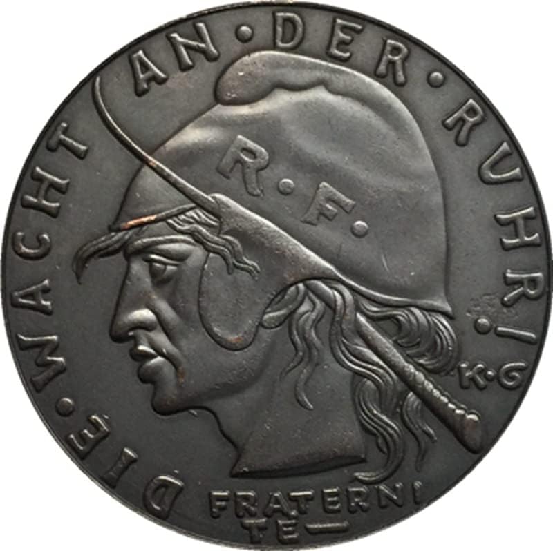 1923 Njemački novčići bakar napravljeni antikni kovanice kovanice za rukovanje kolekcijom