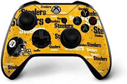 Skinit Decal Gaming Skin kompatibilan sa Xbox One X kontrolerom-zvanično licencirani NFL Pittsburgh Steelers dizajn