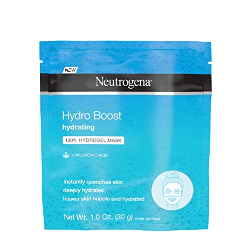 Neutrogena Hydro Boost hidratantna & hidratantna hidrogel Maska za lice za suhu kožu sa hijaluronskom kiselinom, nježni & amp; Nekomedogeni, 1 unca