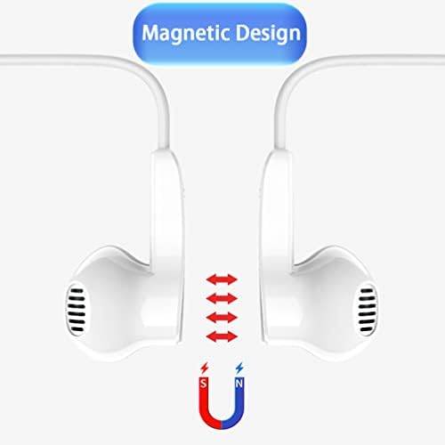 USB C slušalice, tipa C slušalice HIFI 3D stereo magnetski dizajn 32Bit / 384KHz ožičene ušice sa kontrolom jačine zvuka mikrofona